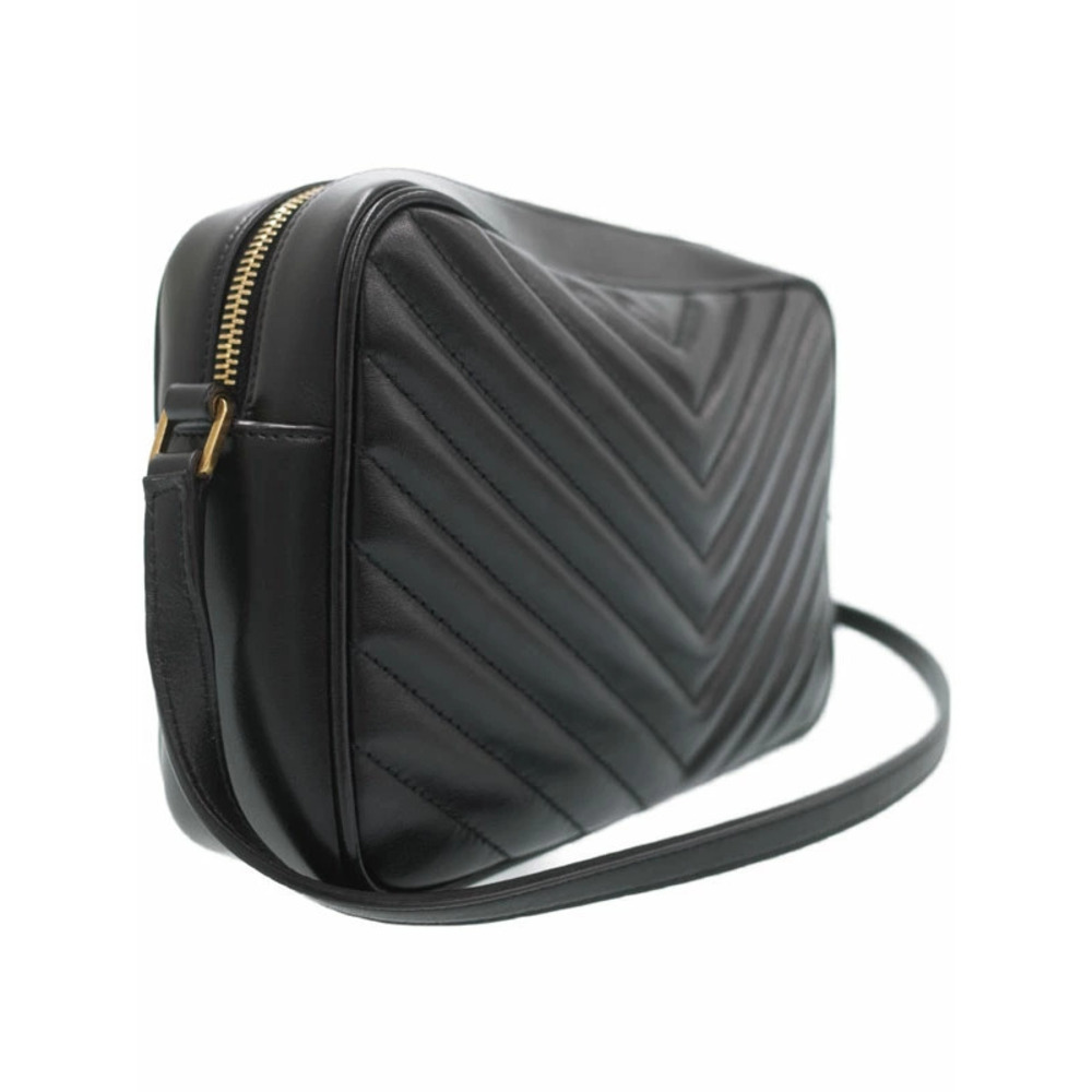 SAINT LAURENT Paris Fringe Saint Paris Lou Camera Bag Quilted Shoulder - Picture 2 of 9